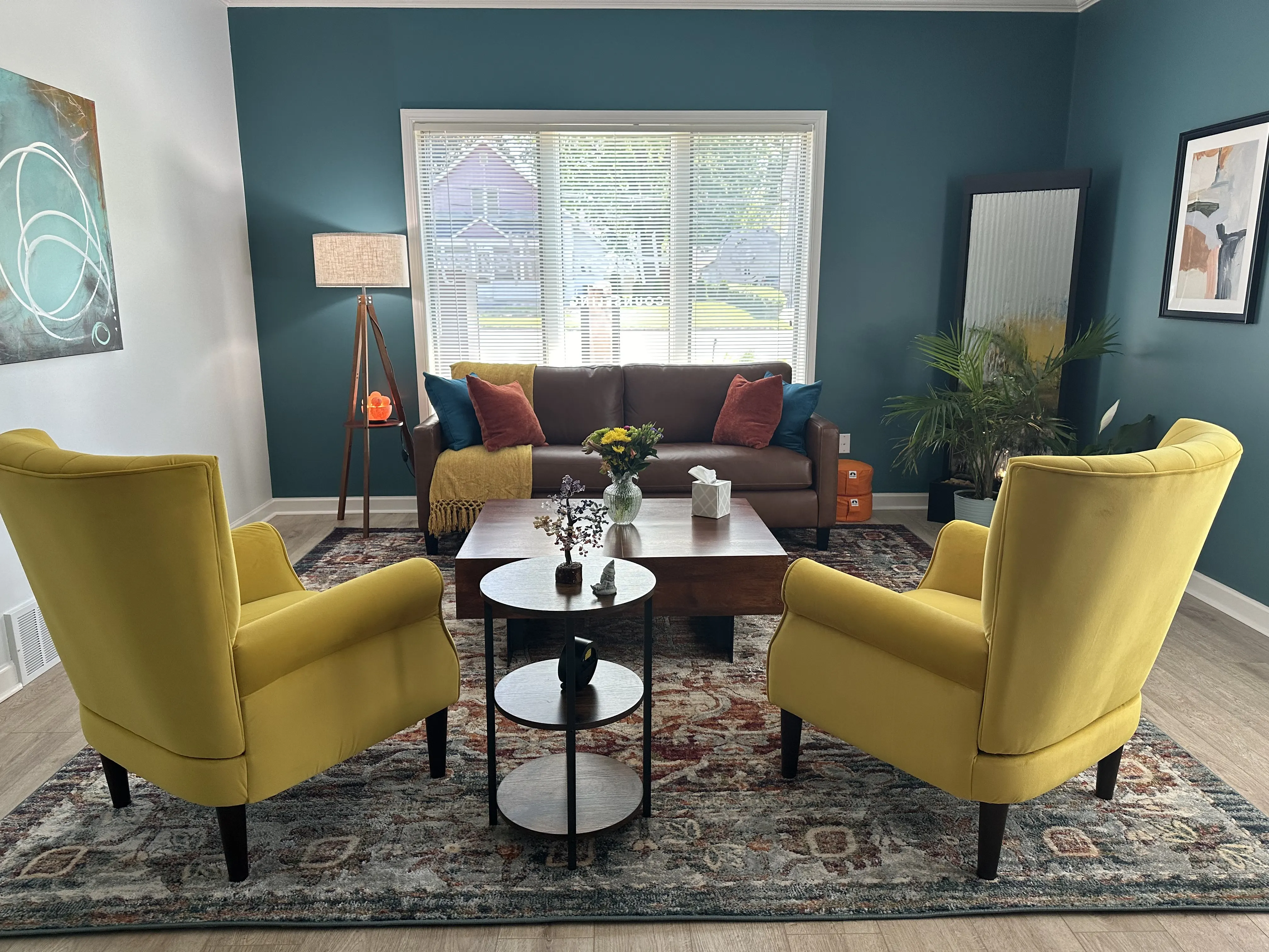 The Jenison waiting room and therapy space